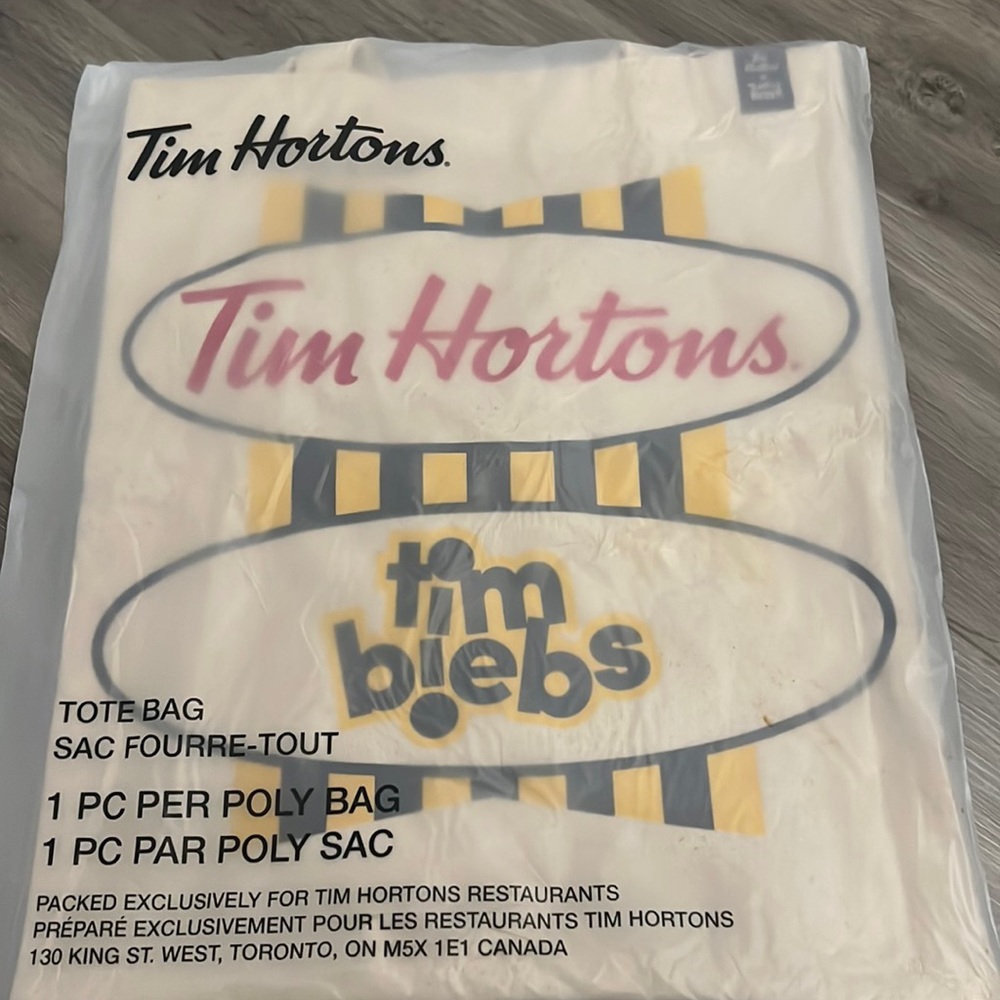 Justin Bieber x Tim Hortons Tote Bag
